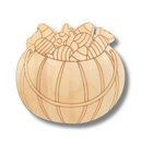 Unfinished Wood Etched Candy Bucket Shape | Paint By Line Crafts | up to 30" DIY