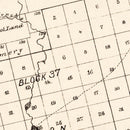 Vintage Map of Martin County, Texas 1894