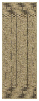 Earth - 7'10" X 10'3" Polypropylene, Indoor, Outdoor Area Rug - Jute / Black