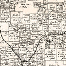 Vintage Map of Smith County, Texas 1880