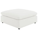 Raleigh 6-piece Boucle Upholstered Modular Sectional Ivory