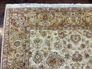 Turkish Oushak Rug 6x9, Vintage, Beige