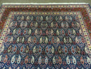 6' X 9' Vintage Fine Handmade India Paisley Rug Hand Knotted Carpet Organic Dye