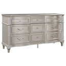 Evangeline 5-piece California King Bedroom Set Silver Oak
