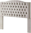 Elegant Velvet Tufted Queen Headboard for Ultimate Comfort