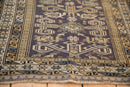 3x4 Vintage Shirvan Square Rug