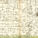 Vintage Map of Hamilton County, Indiana 1866