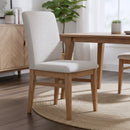 Olejo Side Chairs Set of 2, Natural