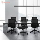 Ergonomic Swivel Chair With Adjustable Lumbar Support