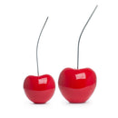 Cherry Set Sculpture // Bright Red