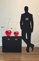Cherry Set Sculpture // Bright Red