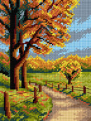 Gobelin canvas for halfstitch without yarn Four season - Autumn 3469F