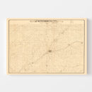 Vintage Map of Crawford County, Iowa 1883
