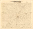 Vintage Map of Crawford County, Iowa 1883