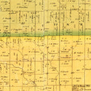 Vintage Map of Mahaska County, Iowa 1871