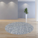8' Slate Heather Plain Runner Rug