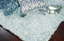 8' Slate Heather Plain Runner Rug