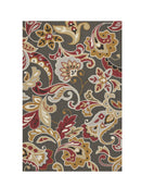 2' X 3' Taupe Hand Tufted Area Rug
