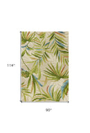 7' X 9'  Uv Treated Polypropylene Sand Area Rug