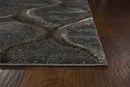 7' X 10' Polypropylene Charcoal Area Rug