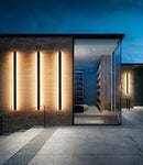 Black Outdoor Waterproof LED Wall Lamp With App Control Model