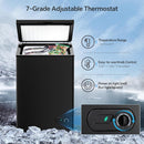 3.5 Cubic Feet Chest Freezer with 2 Removable Baskets D5897H