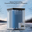 3.5 Cubic Feet Chest Freezer with 2 Removable Baskets D5897H