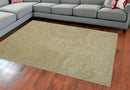 9' X 13' Yellow Hand Woven Area Rug
