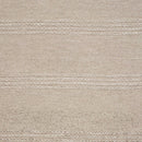 7' X 9'  Wool Natural Area Rug