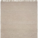 7' X 9'  Wool Natural Area Rug