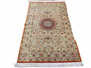3' X 5' Vintage Fine Handmade Turkish Oriental Silk Rug 900 KPSI Wow
