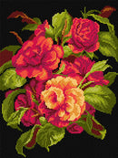 Gobelin canvas for halfstitch without yarn after John Charles Robinson - Camellias 3524J