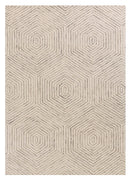8' X 10'  Wool Ivory  Area Rug