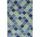 7' X 9'  Uv Treated Polypropylene Blue Area Rug