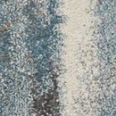 7' X 10'  Polypropylene Teal Area Rug
