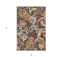2' X 3' Taupe Hand Tufted Area Rug