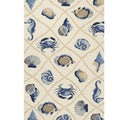 2' X 3' Beige Hand Tufted Area Rug