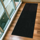8' X 10' Polyester Espresso Area Rug