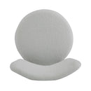 Upholstered Dinning Chair Set of 2-White