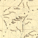 Vintage Map of Alaska 1909