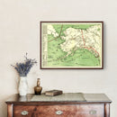 Vintage Map of Alaska 1897