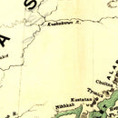 Vintage Map of Alaska 1897