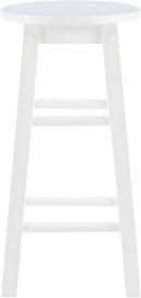 Zeke White 24 Inch Counter Stool Modern Kitchen Seating