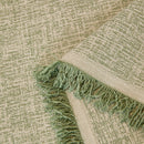 Natural Textured Linen Couch Cover, Breathable & Hypoallergenic Furniture Protector