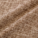 Natural Textured Linen Couch Cover, Breathable & Hypoallergenic Furniture Protector