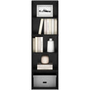 Blackwood 5-Tier Open Storage Shelves Bookcase For Living Room