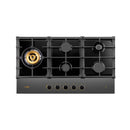 36" Anti-glare Glass Tri-Ring Gas Cooktop Series | GLG36501-Y