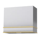 Akicon 36" Stainless Steel Range Hood with 600 CFM Insert & 6-Burner Gas Range Combo – Powerful Ventilation, Convection Oven, Multiple Finishes
