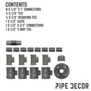 Wine Holder By PIPE DECOR