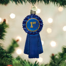 Blue Ribbon Ornament